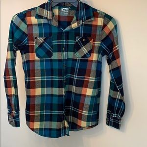 NWOT Kids Flannel Button Down